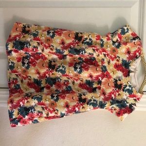 Zara girls floral dress